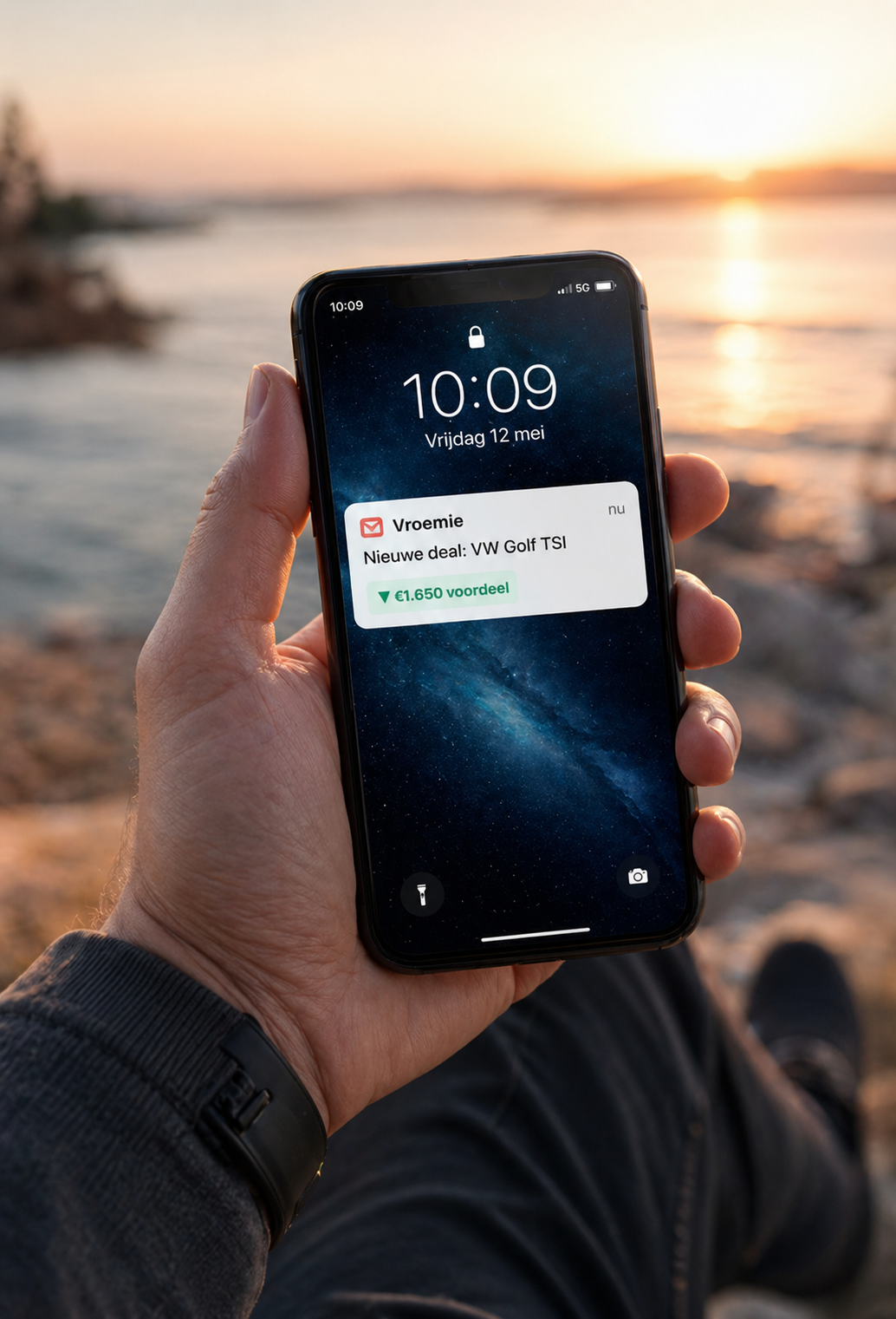 Vroemie deal alert op je telefoon