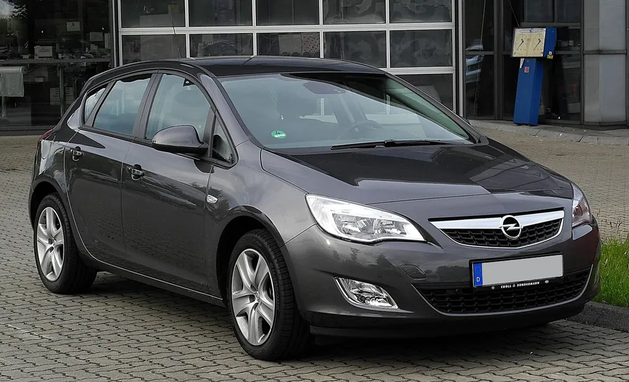 Opel Astra, bouwjaren 2009 tot 2015